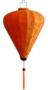 Farol Vietnamita de Bambú de Gran Tamaño, Ecológico, con Diseño de Flores Pintadas, Decoración para el Hogar, Artesanía Tradicional para Año Nuevo - Product Image 3