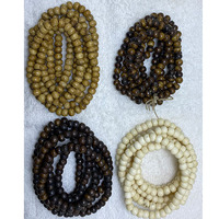 Kalung Tulang Manik-Manik Bentuk Tabung Buatan Tangan 2022 Manik-Manik Putih Aksesori Perhiasan DIY Unik dan Elegan