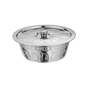 Ensemble de plats casseroles en fonte de couleur bleue avec couvercle en métal cadeau de soupe au ragoût au four pour auto-cuisine - Product Image 2