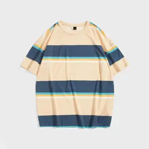 Camiseta con estampado personalizado para hombre Camiseta en blanco con cuello redondo de alta calidad Camiseta con logotipo personalizado a precios mayoristas - Product Image 1