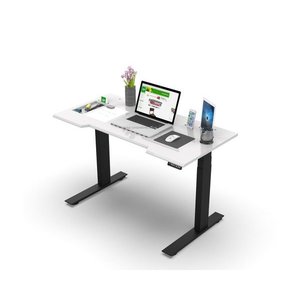 โต๊ะทำงาน TECHDESK PRO สีขาว ดีไซน์ตามหลักสรีรศาสตร์ ปรับเปลี่ยนรูปแบบได้ โครงโลหะ ดีไซน์เรียบง่าย ทันสมัย เหมาะสำหรับใช้ในบ้าน โรงแรม โรงเรียน อพาร์ตเมนต์ - Product Image 3