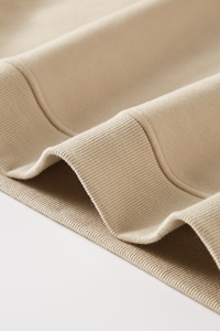 Sweat-shirt surdimensionné à col rond pour homme Sweat à capuche d'hiver en coton polaire à épaules tombantes - Product Image 6