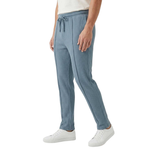Mens Waffle Knit <b>Jogger</b> Pants Drawstring Elastic Waist <b>Slim</b> Fit Casual Lounge Sweatpants Soft Stretch Tapered Trousers Pockets - Product Image 3