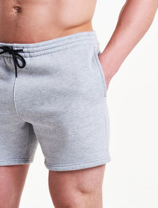 Pantalones Cortos de Forro Polar para Hombre, Duraderos, de Verano, 100% Algodón, Absorbentes del Sudor, con Diseño Personalizado en la Parte Delantera, Teñido Liso, con Patrón Sólido - Product Image 5