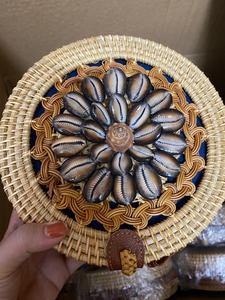 Bolso de mimbre ecológico hecho a mano, bolso artesanal de Vietnam, jacinto de agua de hierba marina, bolso de playa de verano de ratán, bolsa de cesta - Product Image 4