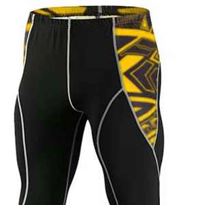Trending Style <b>Rash</b> <b>Guard</b> Training Sportswear Gym Fitness Compression Sport Suit Jogging Tight 2 Pcs Gym Training Set for <b>Men</b> - Product Image 6