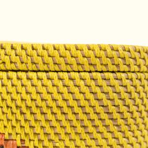 กล่องเก็บของรูปไข่ตกแต่งพร้อมฝาปิด กล่องเก็บของทำมือ เป็นมิตรกับสิ่งแวดล้อม ของตกแต่งบ้านและของแต่งบ้านจากธรรมชาติ ขายส่งจากเวียดนาม - Product Image 5