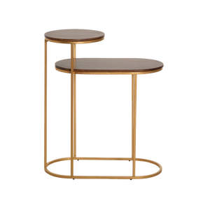 Table d'appoint en métal et manguier - Product Image 4
