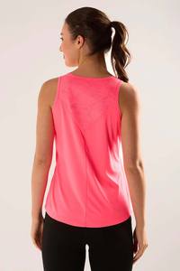 เสื้อครอปท็อปผู้หญิงแบบยั่งยืน ระบายอากาศ แห้งเร็ว เนื้อผ้านุ่ม เหมาะสำหรับวิ่งและเล่นกีฬา ลายพิมพ์แบบซับลิเมชั่น สำหรับฤดูร้อน มีไซส์พลัส - Product Image 3