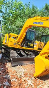 Miniexcavadora Komatsu usada en buenas condiciones, excavadoras de orugas PC 70 60 55 56 90 en China para la venta - Product Image 2
