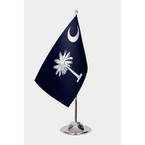 Drapeau personnalisé de l'État de Caroline du Sud avec impression numérique, logo personnalisé sur coton, feutre, plastique, polyester, aluminium - Product Image 1