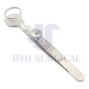 Luer-instrumentos quirúrgicos ortopédicos, instrumento de acción única curvada de 17 cm, Rongeur Forceps-8mm - Product Image 5