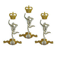Badges personnalisés pour cérémonie, uniformes, badges métalliques de qualité supérieure, accessoires pour uniformes de travail en acier