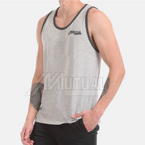 Camiseta sin mangas de malla transpirable para hombre, chaleco de entrenamiento de secado rápido para gimnasio, nueva camiseta de entrenamiento sin mangas en stock - Product Image 3
