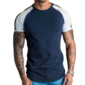 Dernier nouveau design 2023 de qualité supérieure en jersey de coton sérigraphie personnalisée avec logo brodé T-shirt pour hommes - Product Image 3