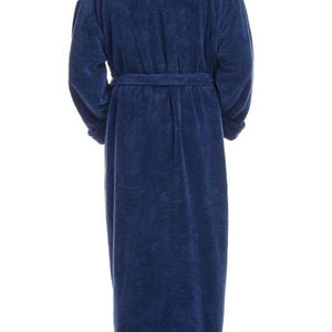 เสื้อคลุมอาบน้ำผ้าไหมเทอร์รี่ชายและหญิงขนาดพิเศษพร้อมฮู้ดเก็บความร้อนโลโก้ที่กำหนดเอง - Product Image 4