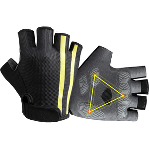 Guantes de entrenamiento de levantamiento de pesas con protección de Palma Guantes de culturismo y gimnasio OEM para levantamiento de pesas Proveedor de ropa deportiva duradera - Product Image 5
