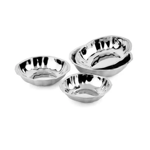 Cuencos de metal de diseño tradicional utilizados en la cocina india y de Oriente Medio que ahora se ofrecen a la venta al por mayor - Product Image 3