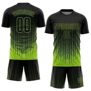 Ensemble de maillots de football pour hommes à séchage rapide personnalisés pour été automne entraînement uniformes de match de football nom Logo équipe complète Service OEM - Product Image 1