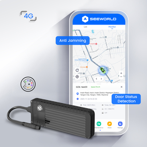 Rastreador GPS 4G con Bloqueo/Apertura de Puerta Anti-Jammer, Alarma de Vibración, Geo-Cerca, Compatible con PC, Rastreador de Automóviles - Product Image 1