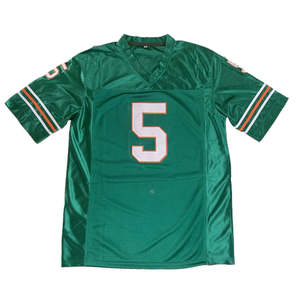 Jersey de Fútbol Americano Acolchado de Color Sólido con MOQ Bajo, Nuevo Modelo 2026, Jersey de Fútbol Americano Personalizado en Venta - Product Image 1