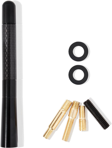 Universel 4.7 pouces en fibre de carbone aluminium voiture AM/FM Radio Auto <span class=keywords><strong>antenne</strong></span> courte pour Toyota <span class=keywords><strong>Nissan</strong></span> Honda Ford Chevrolet - Product Image 6