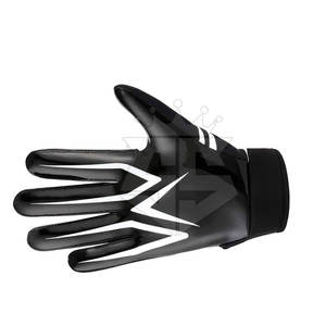 Gants de football américain à paume en cuir 2025 Nouveau design Gants de football américain professionnel - Product Image 6