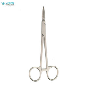 Peet-Pinzas de punta fina para uso en clínicas y hospitales, instrumento quirúrgico dental de acero inoxidable de 11cm - Product Image 3