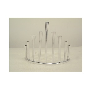เชิงเทียนอลูมิเนียมสำหรับตกแต่งบ้านเชิงเทียน9แท่งสำหรับงานเทศกาล - Product Image 5