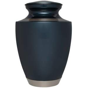 Urnes de crémation commémoratives de couleur noire et dorée pour les urnes de crémation en laiton funéraires meilleur logo personnalisé de conception - Product Image 4