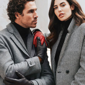 ถุงมือหนังแกะของผู้ชายถุงมือให้ความอบอุ่นในฤดูหนาวสไตล์ลำลองแฟชั่นสำหรับใส่ทุกวันงานปาร์ตี้โดยตรงดีไซน์ตามสั่ง - Product Image 5