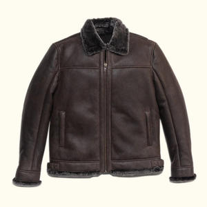 Blouson d'aviateur pilote personnalisé avec impression de logo personnalisé, broderie, streetwear pour hommes et femmes, vêtements d'extérieur à la mode, OEM - Product Image 1