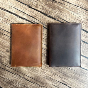 Leather <b>Passport</b> Holder Vaccination Card Holder Monogram Engraved <b>Travel</b> Gift <b>for</b> Him Her PTH-0024 - Product Image 2