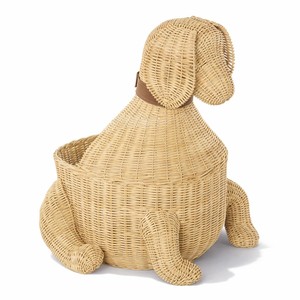 Organizador de almacenamiento para bebés al precio más bajo, adorable diseño de mimbre, cestas infantiles con forma de animales. - Product Image 3