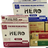 Electrodo de Soldadura de Bajo Contenido de Hidrógeno AWS A5.1 E7018 Stone Bridge Hero para Acero Estructural y Recipientes a Presión