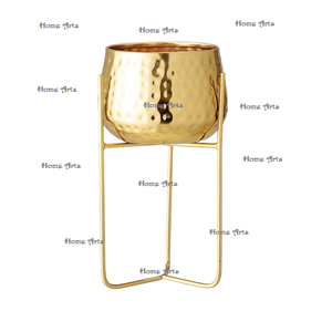 Proveedor al por mayor, maceta, maceta de metal martillado, maceta de tamaño y forma personalizados para uso en exteriores e interiores - Product Image 4