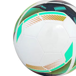 Ballon de football professionnel personnalisé de haute qualité, fabrication optimale avec du cuir de sport en PU PVC - Product Image 6