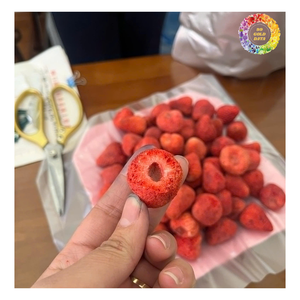 Gran venta de fresas para aperitivos, fresas liofilizadas/liofilizadas con sabor natural sin azúcar, fresa FD de alta calidad - Product Image 6