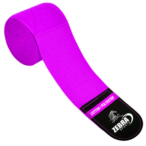 Bandages de boxe réglables en nylon et coton avec fermeture auto-agrippante, style mexicain, ensemble combo de 180 pouces pour équipement de protection, vente en gros - Product Image 6
