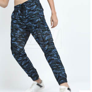 Pantalones de talla grande para hombre, pantalones para uso en exteriores para hombre, ropa de entrenamiento, pantalones de algodón 100% para hombre - Product Image 3