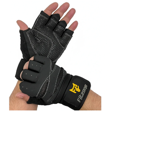 High grip gym gloves with cushioned palm support for weightlifting and complete fitness training - Product Image 2