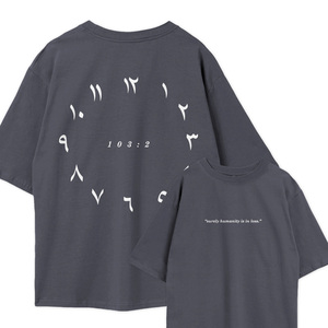 เสื้อทรงหลวมไหล่ตกแบบเรียบง่าย Time Lost Shirt - Product Image 6