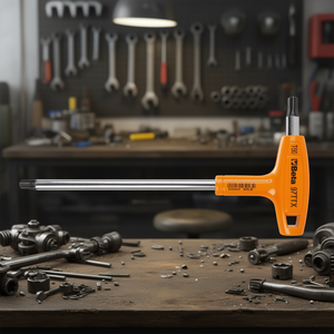 Chrome-Plated Offset Male Wrenches with Handle for <b>Torx</b> Head Screwdriver - Product Image 3