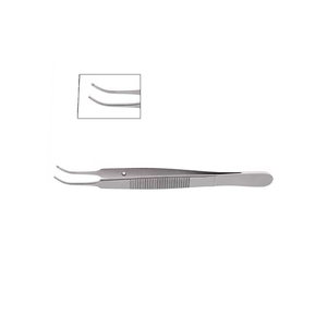 Pinzas Quirúrgicas Profesionales de Oftalmología QNQ, Pinzas Quirúrgicas de Acero Inoxidable de 10 cm, Eléctricas, Delicadas y Dentadas - Product Image 1