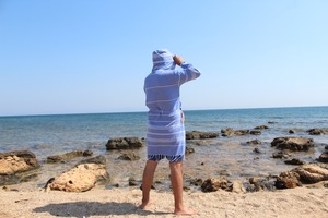 Albornoz turco Sultan Peshtamal con capucha de algodón de secado rápido de manga larga bata suave colorida mujeres hombres Albornoz - Product Image 2