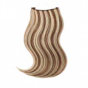 Extensions de cheveux Halo Blend # Mélange blond platine brun moyen 6/60 - Product Image 1