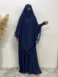 Vente en gros usine Thobe / Thawb Abaya femme robe musulmane Abaya robe musulmane Abaya en lin - Product Image 5