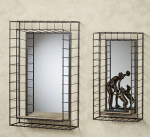 Étagères murales en fer au design élégant pour une organisation intérieure raffinée, rehaussant la beauté murale avec une esthétique pratique. - Product Image 6