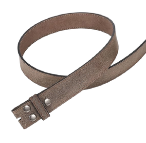 Cinturón de cuero genuino personalizable de Venta caliente estilo occidental con acero para hebilla Disponible en tallas-cuero formal de vaquero al por mayor - Product Image 3