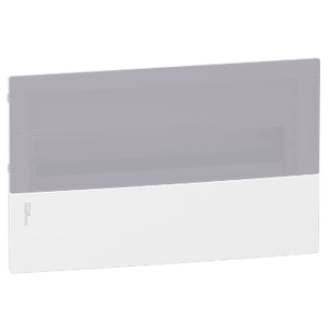 Per SCHNEIDER ELECTRIC Mini Pragma Contenitore da Incasso MIP22118T 1 X 18 Moduli con Porta Traslucida - Product Image 1